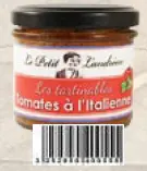 Tartinable de Tomates Cajou à l'Italienne 100 gr 